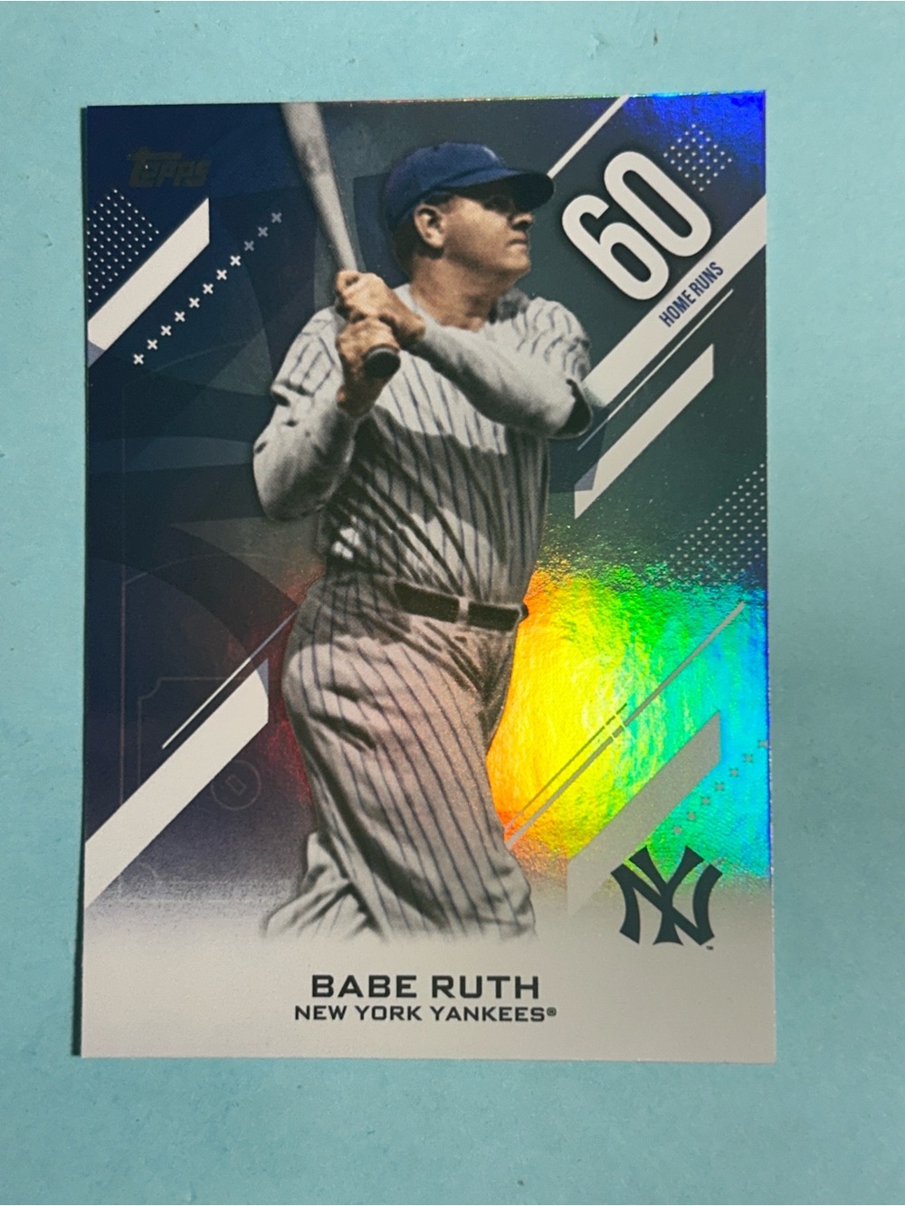 Babe Ruth, New York Yankees 2026 Topps -1927 HR Leaders card #CN-22